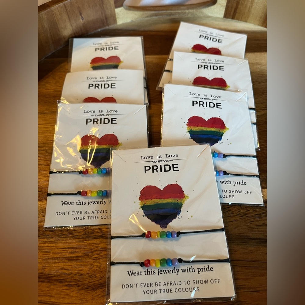 Pride friendship bracelets